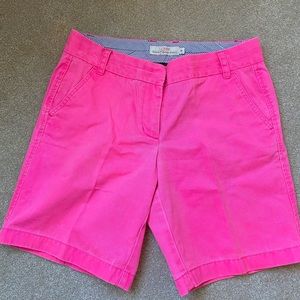Pink J. Crew Shorts, size 8